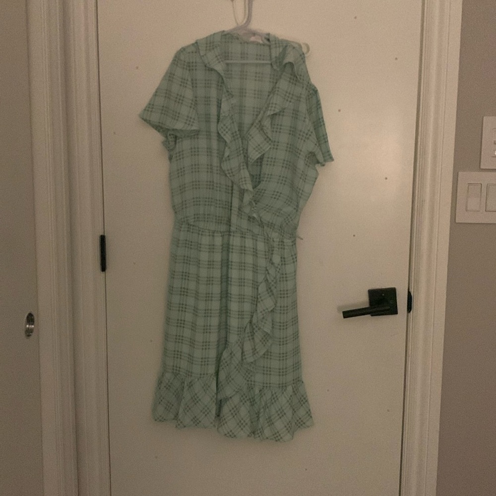 It’s green picnic dress